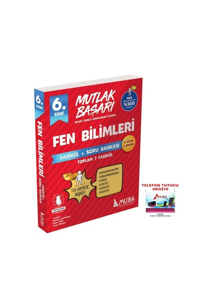 Muba Yayınları 2026-2027 Müfredat 6 Sınıf Fen Bilimleri Pratik Konu Anlatımlı...