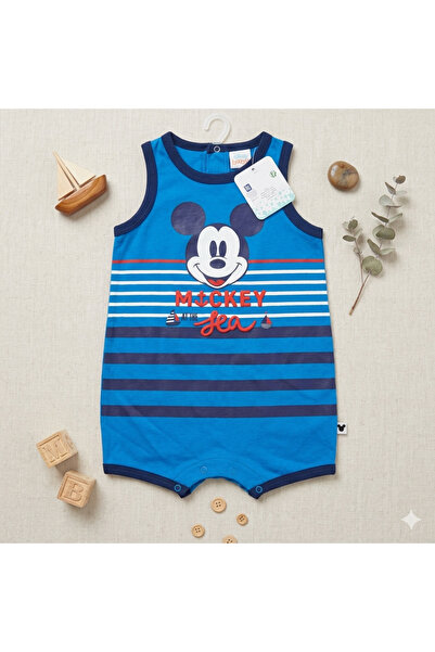Victorino Sleeveless Baby Romper, Disney Mickey Mouse – Summer Striped Sailor...