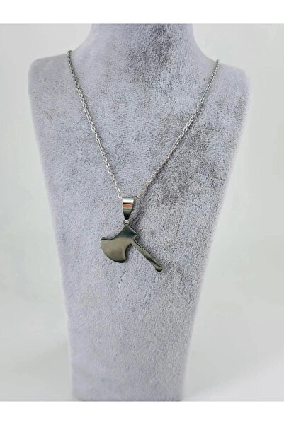 Marsilyan Nvdn- Ieg - Balta Figure Steel Men's Necklace Iegrs-Nvdn1