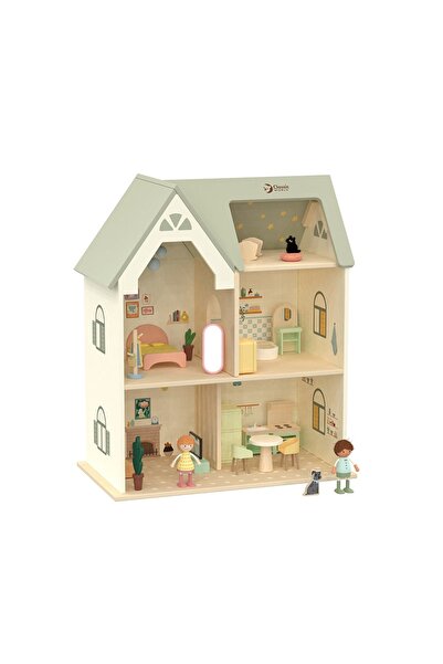 Classic World Wooden Doll House Cozy Cottage
