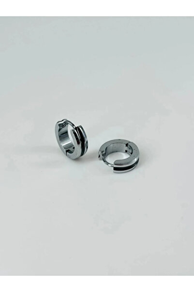 Marsilyan Nvdn- Ieg - Steel Men's Earrings Iegrs-Nvdn1