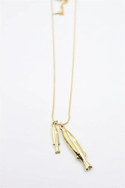 Marsilyan Nvdn- Ieg - Fish Necklace - Gold Iegrs-Nvdn1