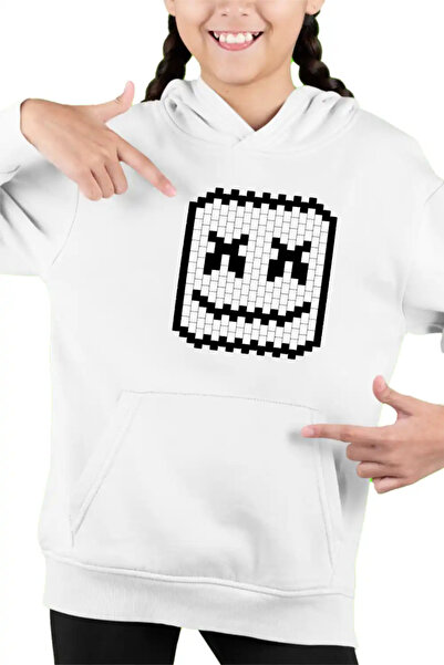 OEM Hanorac Copii Fete Marshmello Pixel Art Minecraft