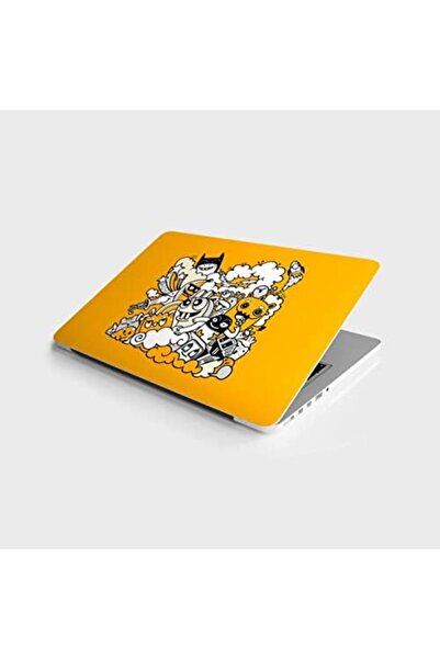 Yıldızan Terra Organik Laptop Computer Notebook Pc Covering Sticker Dooddle T...