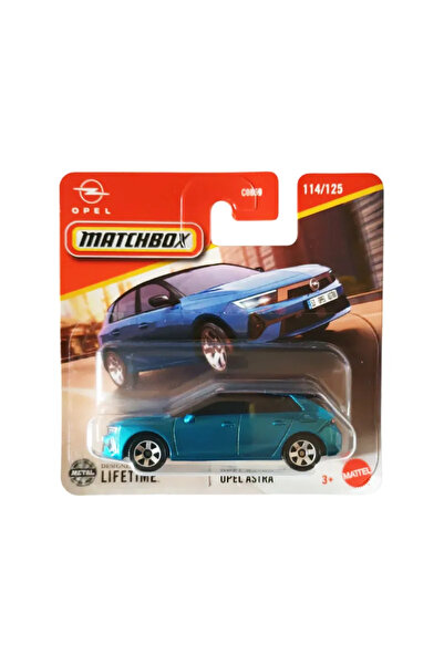 Matchbox Model auto, Opel Astra, albastru, scară 1:64