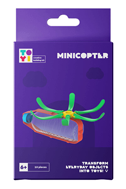 Toyi MiniCopter - Mini STEM Seti ve Yaratıcı Yapı Oyuncakları