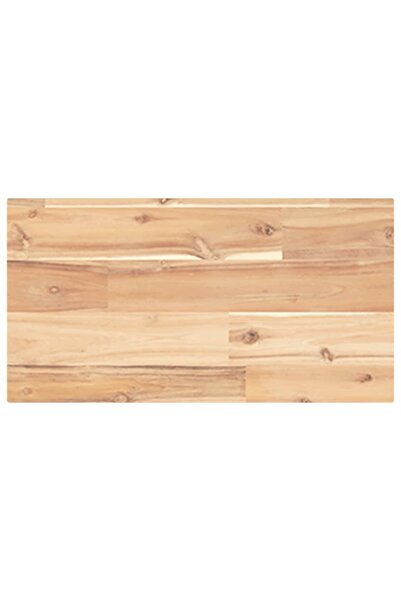 vidaxl Raft plutitor, 40x20x2 cm, lemn masiv de acacia netratat
