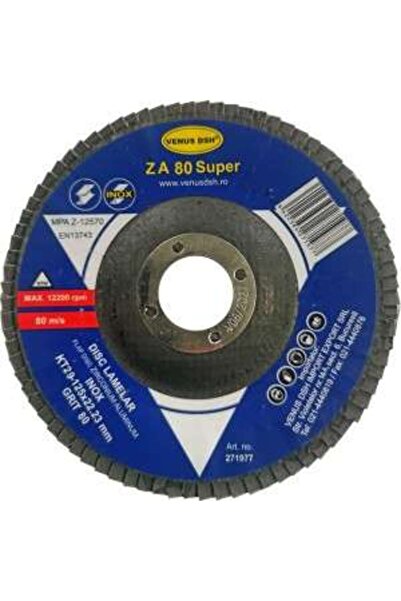 Venus Dsh Disc Lam. Frontal Inox Kt29 - 125X22.23 Mm, Gr. 80