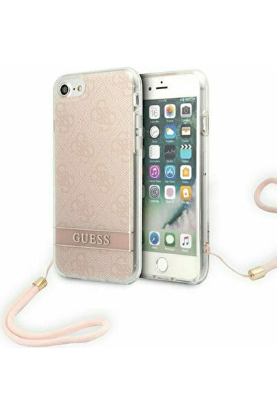 Guess Πλαστικό Ροζ Πίσω Κάλυμμα (iPhone SE 2022/2020) Κωδικός: GUOHCI8H4STP
