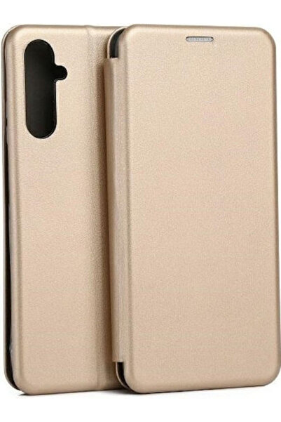Beline Θήκη Συνθετικό Δέρμα / Σιλικόνη Χρυσό (SAMSUNG A05s A057)