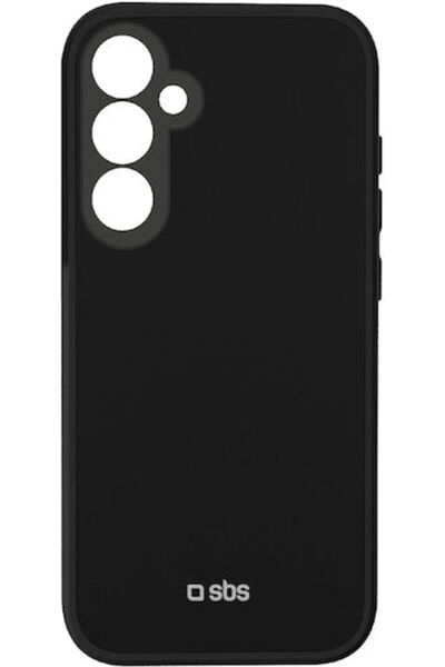 SBS Πίσω Κάλυμμα Σιλικόνης / Πλαστικό Μαύρο (Galaxy A35)