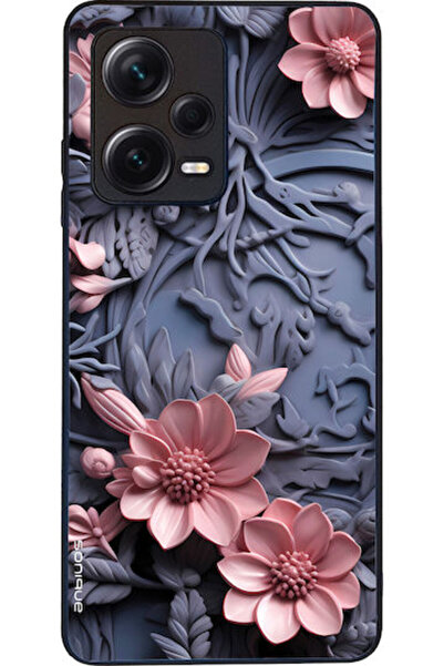 Other Θήκη Sonique Σειράς 3D Λουλουδιών για Xiaomi Redmi Note 12 Pro Plus Ροζ 02