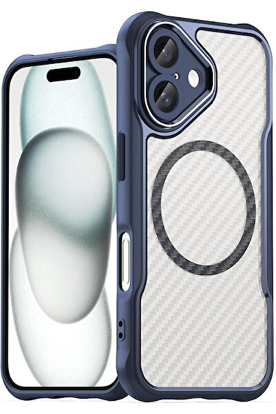 Hurtel Πίσω Κάλυμμα Σιλικόνης Μπλε (iPhone 16 Plus)