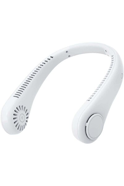 Generic Vaneless hanging neck fan, wearable cooling fan with 360 ° air outlet...