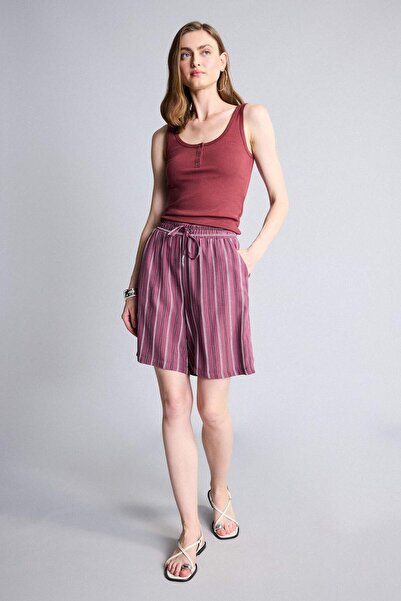DeFacto High Waist Wide Leg Shorts L7411Az26Sm