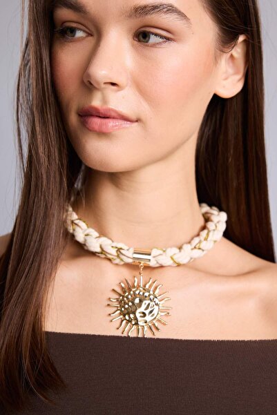 DeFacto Women's Gold Color Necklace H6992Axns