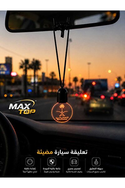 Generic Luminous Car Pendant Sefin and Palm