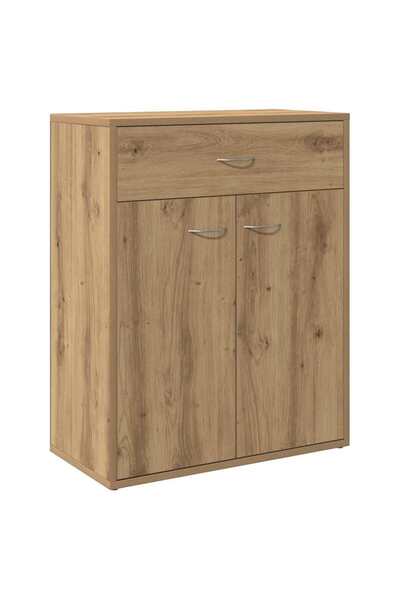 vidaxl Dulap, stejar artizanal, 60x30x75 cm, lemn prelucrat