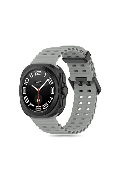 Tech-Protect Λουράκι Icon Σιλικόνης Γκρι (Galaxy Watch Ultra)