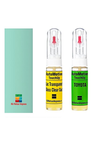 YLKRS AUTOMOTIVE Kit retus vopsea touch-up Toyota Vitz TOYM7A (Happy Tune Gre...