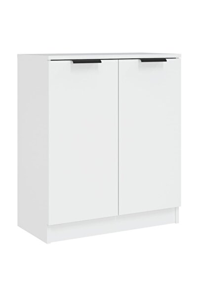 vidaxl Servantă, alb, 60x30x70 cm, lemn prelucrat