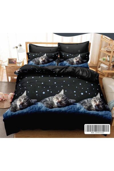 OEM PREMIUM fine Cotton Duvet Cover Set - 6 pieces | 18307-C