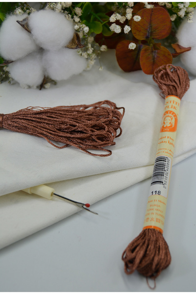 Enstitü İplik Hand Embroidery Silk, Laundry Silk, Rayon, Shiny Silk Texture, ...