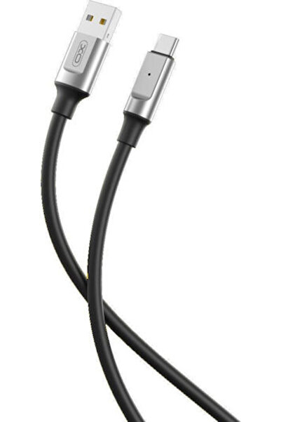 Xo NB251 Καλώδιο USB 2.0 USB Type-C Αρσενικό σε USB-A Μαύρο 1μ