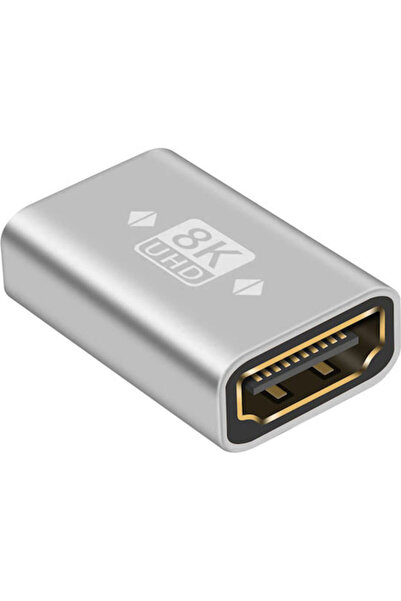 POWERTECH Προσαρμογέας HDMI 2.1 Cab-h161, Θηλυκός, 8k/60hz, Γκρι - Cab-h161