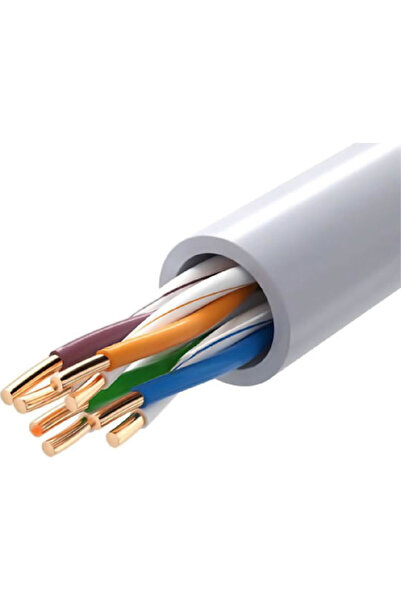POWERTECH Καλώδιο Ethernet U/UTP Cat.5e (Gigabit) Χωρίς Βύσματα 100μ Γκρι Κωδ...