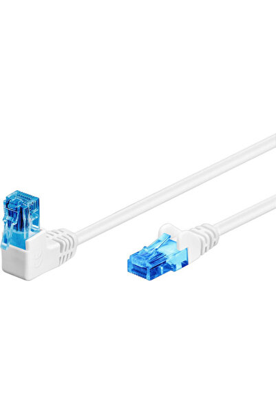 goobay Καλώδιο Ethernet U/UTP Cat.6a 0.5μ Λευκό Κωδικός: 51535