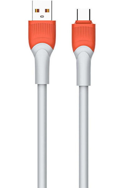 LDNIO LS601 Καλώδιο USB 3.0 USB-C αρσενικό - USB-A 30W Λευκό 1μ