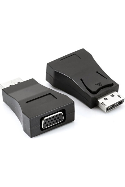 POWERTECH 60Hz Μαύρος Μετατροπέας DisplayPort αρσενικό σε VGA θηλυκό 1 τεμάχιο