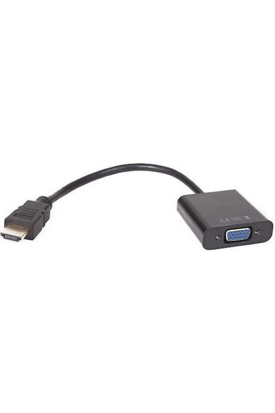 VCOM Cg591 Προσαρμογέας HDMI αρσενικό σε VGA θηλυκό Μαύρο