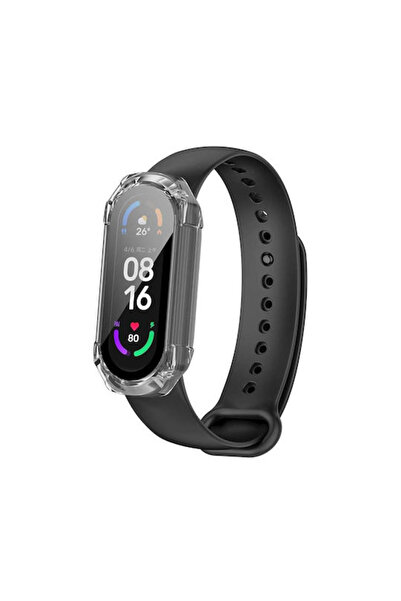 Techsuit Defense360 Pro Πλαστική Θήκη με Γυαλί σε Διαφανές χρώμα για Mi Band 7