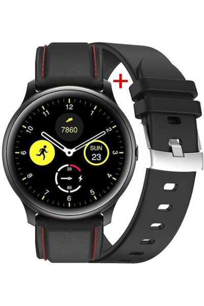 G.ROSSI SG003E 45mm Έξυπνο ρολόι με μετρητή καρδιακών παλμών (Μαύρο)