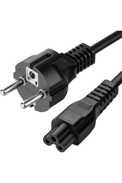 MANHATTAN Καλώδιο IEC C5 - Schuko 1μ Μαύρο (216309)