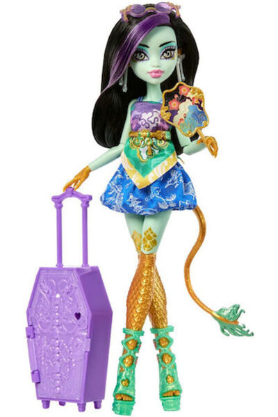 Mattel Games Μάτελ Σκάλτιμεϊτ Σέκρετς 7 Κουτιά Κούκλα Τζινάφαϊρ Μόνστερ Χάι για