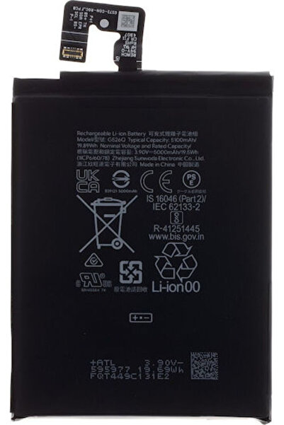 Google Συμβατή Ανταλλακτική Μπαταρία 5100mAh για Pixel 9a