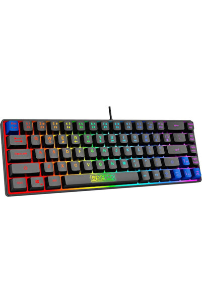 Sparco Πληκτρολόγιο gaming με φωτισμό RGB (Αγγλικό US)