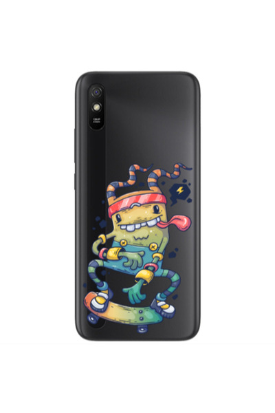 Other Xiaomi Redmi 9A Dangerous task Transparent Silicone TPU Θήκη