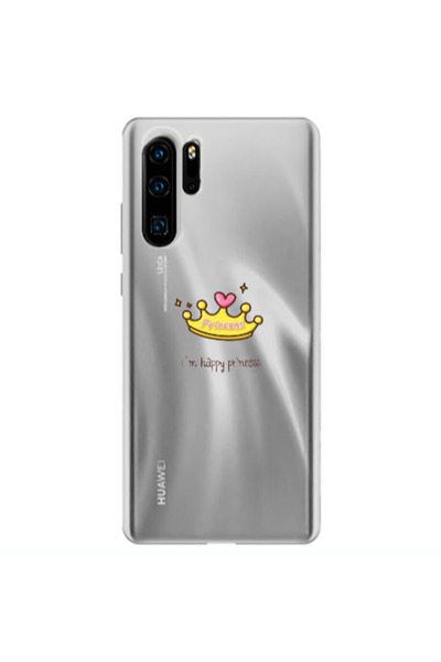 Other Huawei P30 Pro Happy princess Transparent Silicone TPU Θήκη