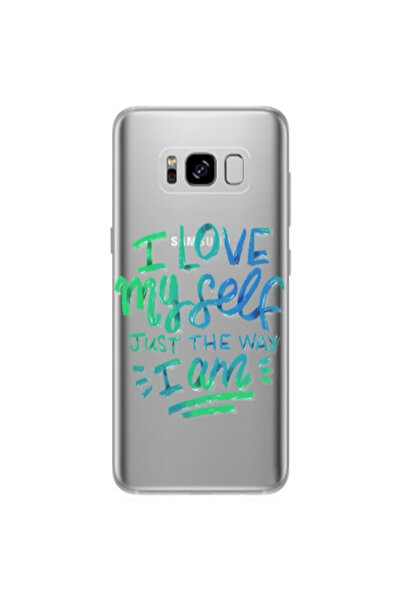 Other Samsung S8 Plus I Love My self Transparent Silicone TPU Θήκη