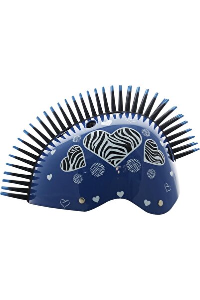 Street Jam Zebra Heart Kids Bike Helmet, Adjustable Open Face Sports Helmet, ...