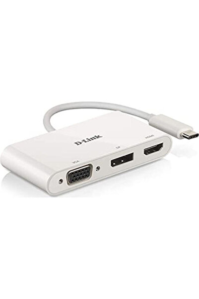 D-Link Σταθμός σύνδεσης USB-C με HDMI/DisplayPort 4K και υποστήριξη για 3 οθό...