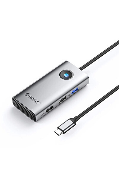 Orico Σταθμός σύνδεσης USB-C με HDMI 4K PD Ασημί