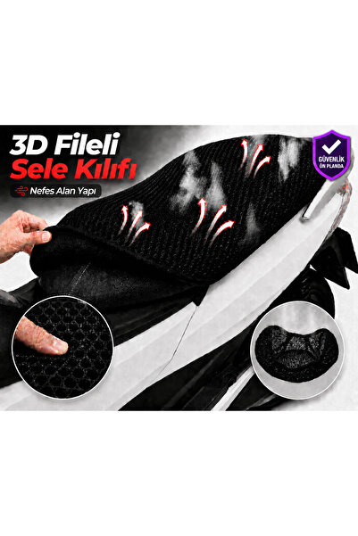 Vi Caro Husa scaun motocicleta Falcon SK 125 KMT Husa scaun cu plasa 3D Prote...