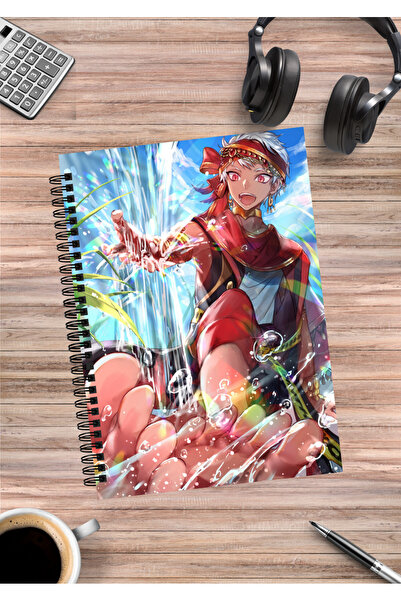 mertfigur Twisted Wonderland Anime Spiral Notebook A5 (50 Sheets)