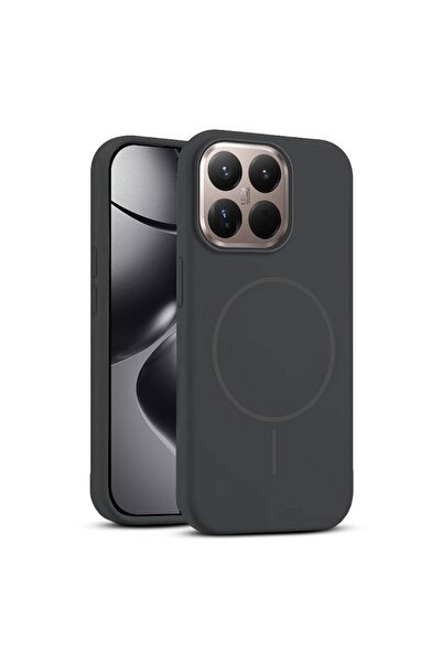 Zebana Xiaomi Mi 15T Pro Uyumlu Kılıf Liquid Soft Silikon Kılıf (Kablosuz Şar...