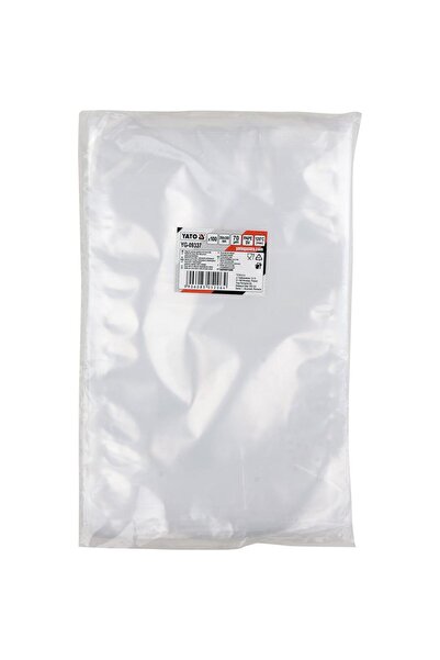 yato Set of 100 Vacuum Bags, Yato, Polyamide/Polyethylene, 200x300 mm, Transp...
